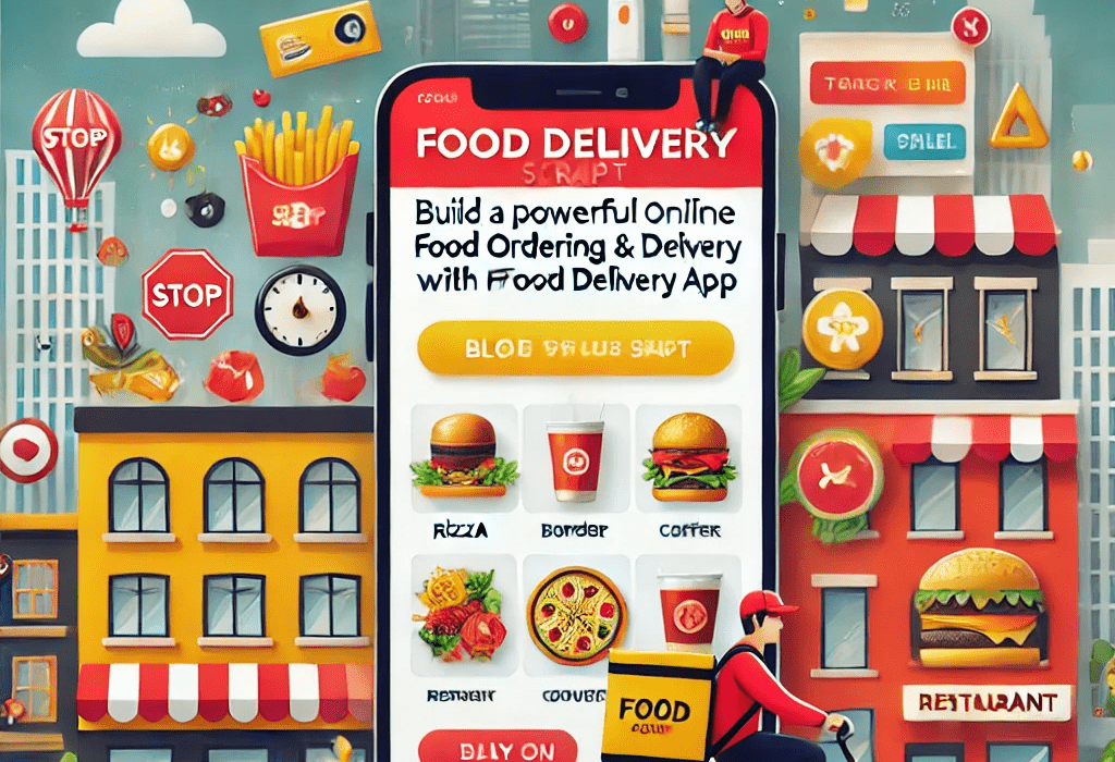 Food Delivery Script - Create an Online Food Ordering and Delivery App